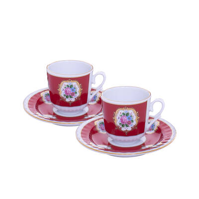 2 li Karton Kutulu Kahve Fincan Takımı <br>ORN2803 - 1