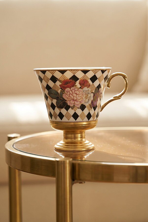 Acar Seline Abby Tyler Porselen Kupa - İKİLİ 200 ml KOH-09209 - 2