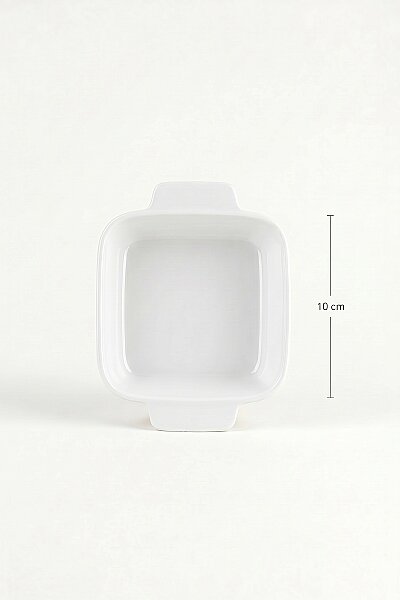 Acar Thora Porselen Kare Fırın Kabı - ALTILI 12 cm JEA-09156 - 3