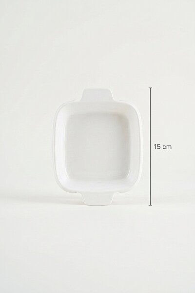Acar Thora Porselen Kare Fırın Kabı - ALTILI 15 cm JEA-09164 - 3