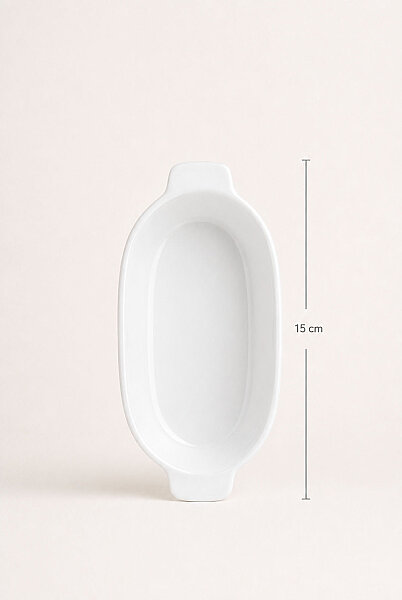 Acar Thora Porselen Oval Fırın Kabı - ALTILI 15 cm JEA-09168 - 3