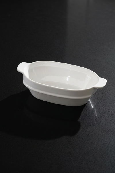 Acar Thora Porselen Oval Fırın Kabı -ALTILI 17 cm JEA-09158