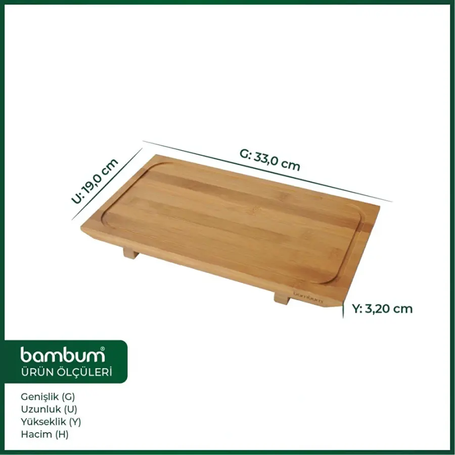Bambum Riba - Servis Tahtası Büyük - 1