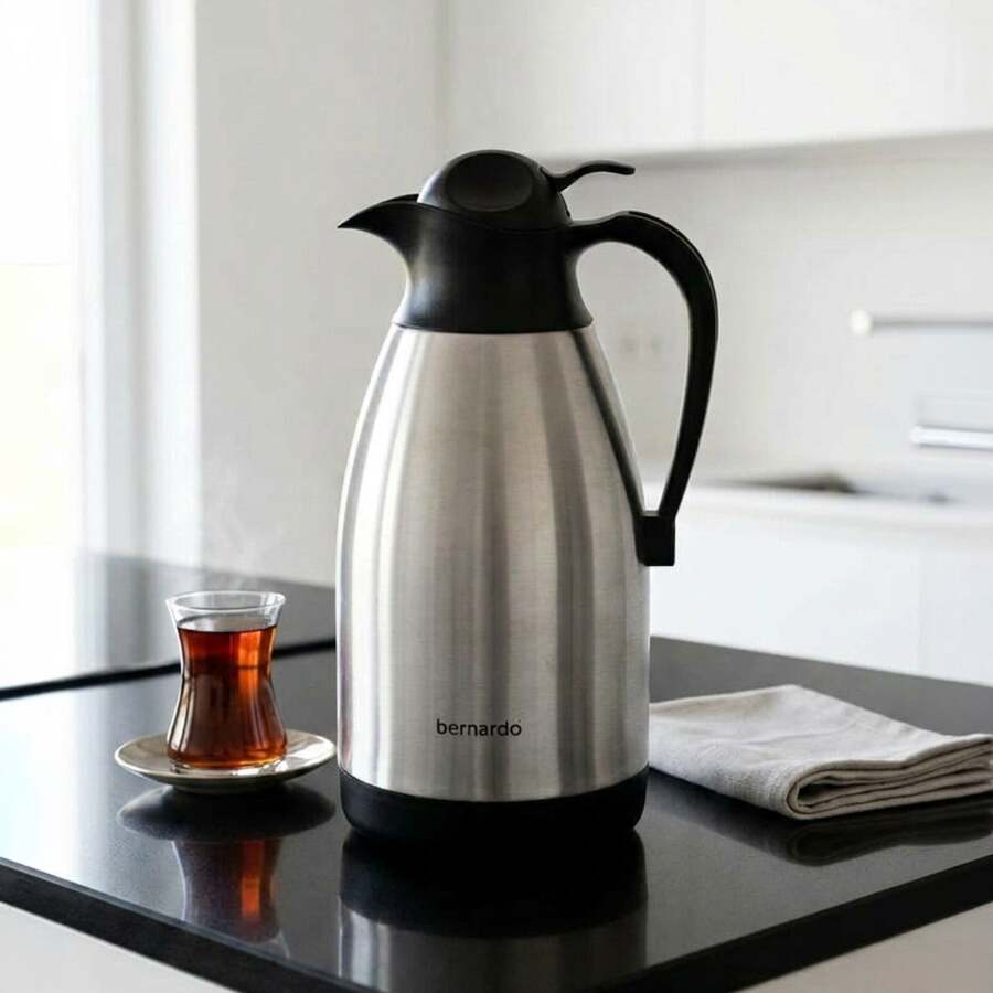 Bernardo Grandio Çelik Termos Inox 2 Litre - 1