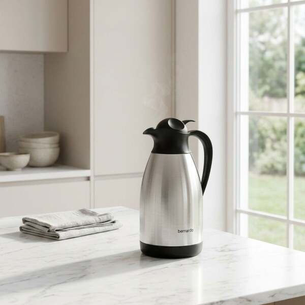 Bernardo Grandio Çelik Termos Inox 2 Litre - 5