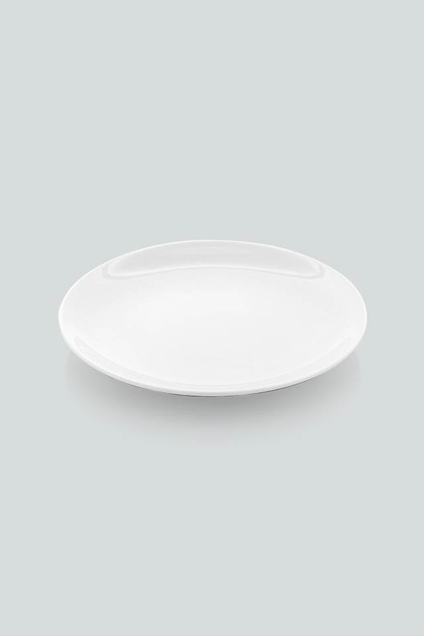 Güral Porselen 6 lı Tatlı Tabağı <br> 17 cm Beyaz <br> EO17DU00 - 1