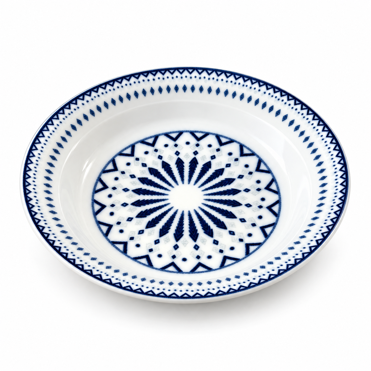 Güral Porselen Dijital 17 cm 6’lı Çukur Tabak
