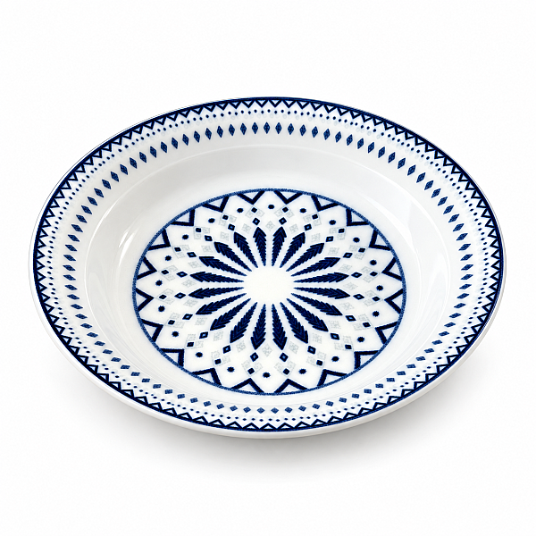 Güral Porselen Dijital 17 cm 6’lı Çukur Tabak - 2