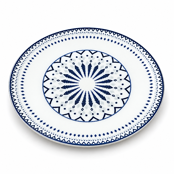 Güral Porselen Dijital 19 cm 6’lı Pasta Tabağı - 2