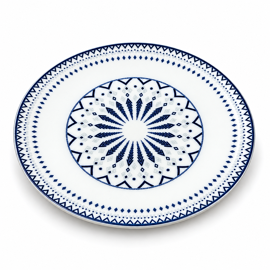 Güral Porselen Dijital 19 cm 6’lı Pasta Tabağı - 2