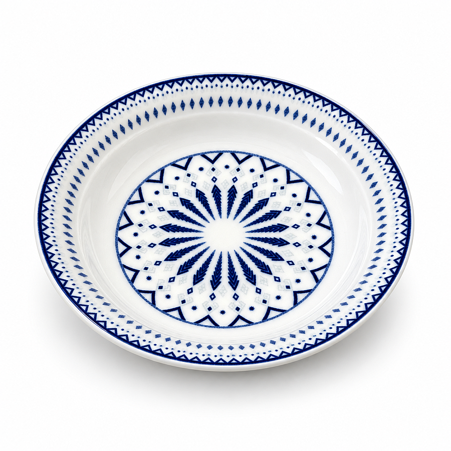 Güral Porselen Dijital 19 cm 6’lı Yemek Tabağı - 2