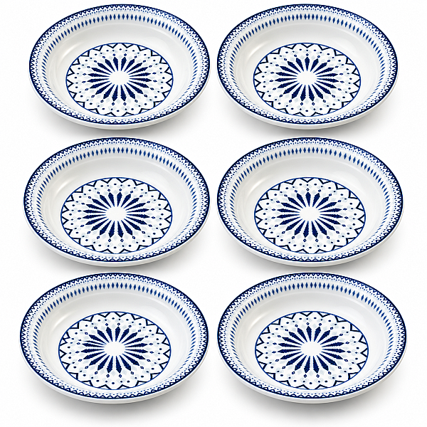 Güral Porselen Dijital 19 cm 6’lı Yemek Tabağı - 3