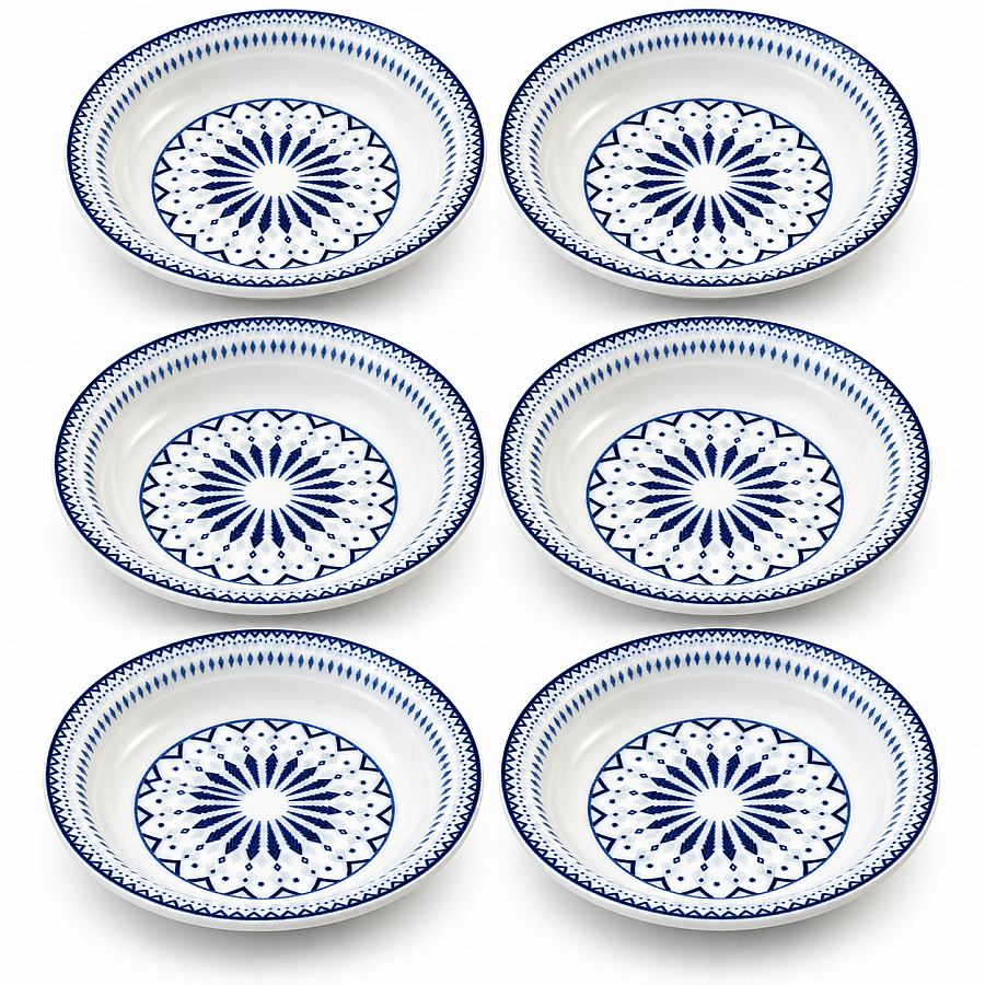 Güral Porselen Dijital 19 cm 6’lı Yemek Tabağı - 3