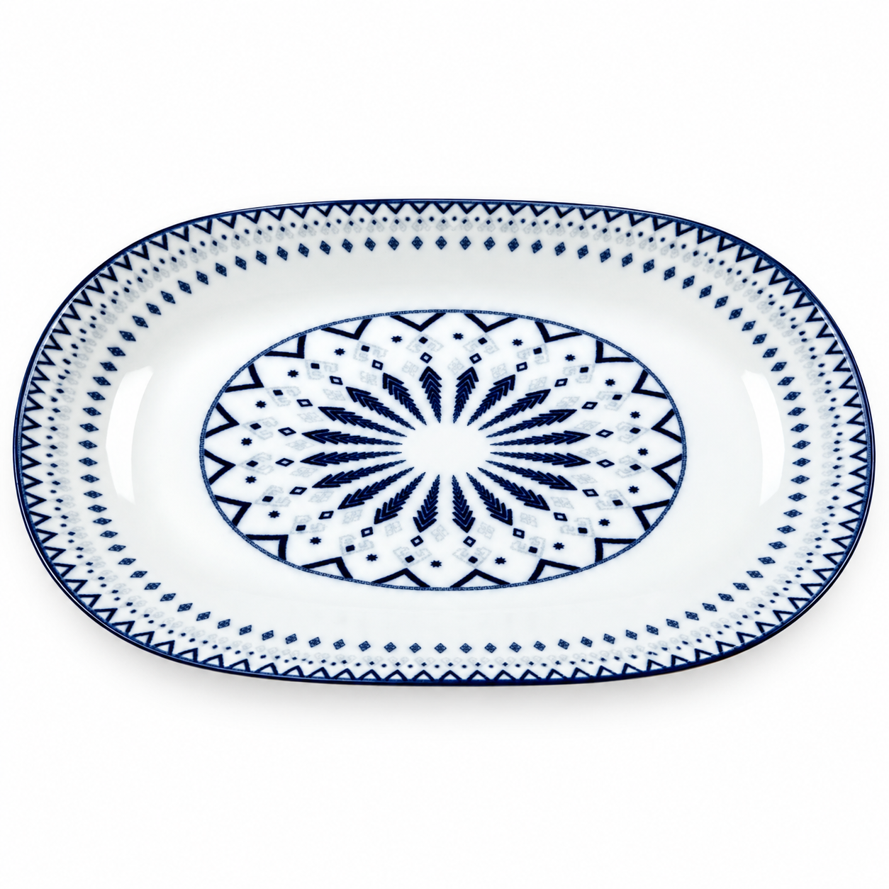 Güral Porselen Dijital 24 cm 2’li Kayık Tabak