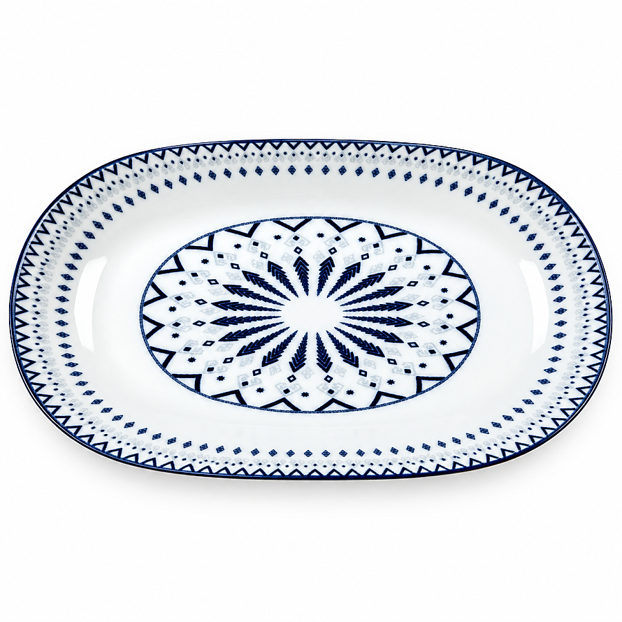 Güral Porselen Dijital 24 cm 2’li Kayık Tabak - 2