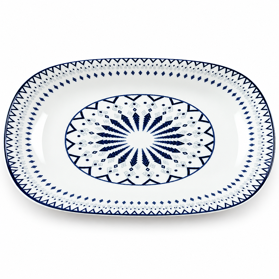 Güral Porselen Dijital 26 cm 2’li Kayık Tabak - 2