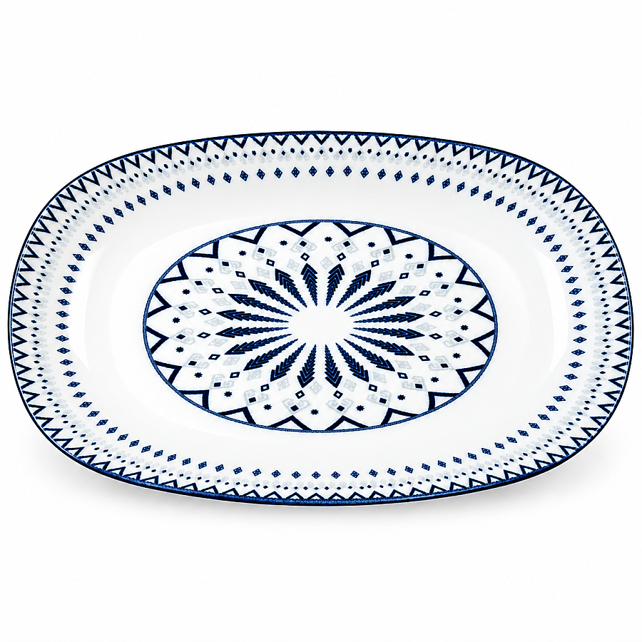 Güral Porselen Dijital 29 cm 2’li Kayık Tabak - 2