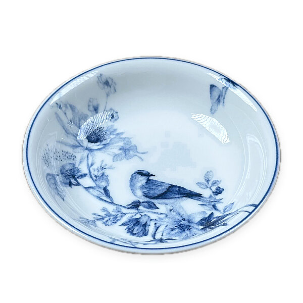 Güral Porselen Kuş Desenli 14 cm 6'lı Çerez ve Yoğurt Kasesi - 3