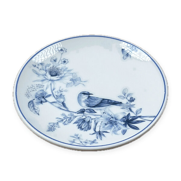 Güral Porselen Kuş Desenli 19 cm 6'lı Pasta ve Kahvaltı Tabağı - 3