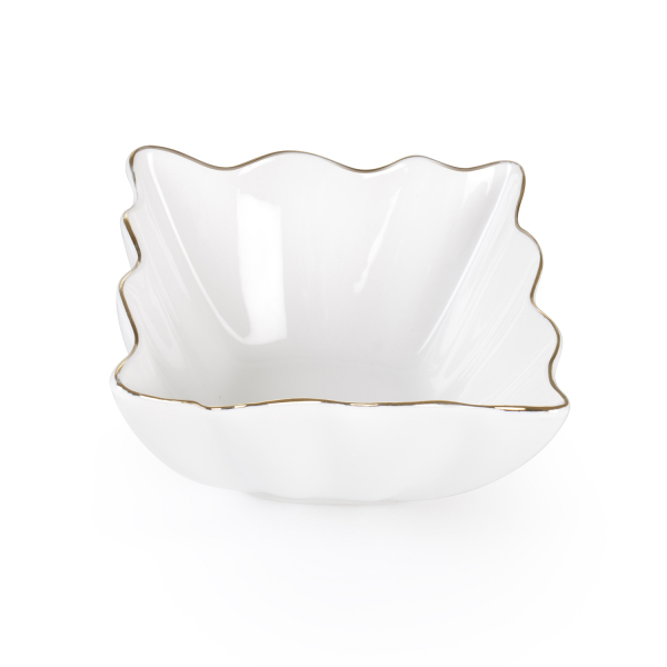 İpek Porselen B2242 Gold 9 cm Yaldızlı Kase 6’lı - 2