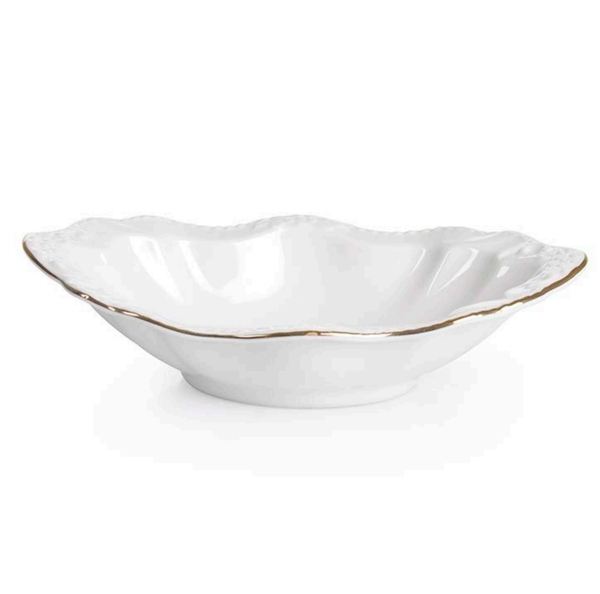 Porselen çerezlik oval 6 lı - 2