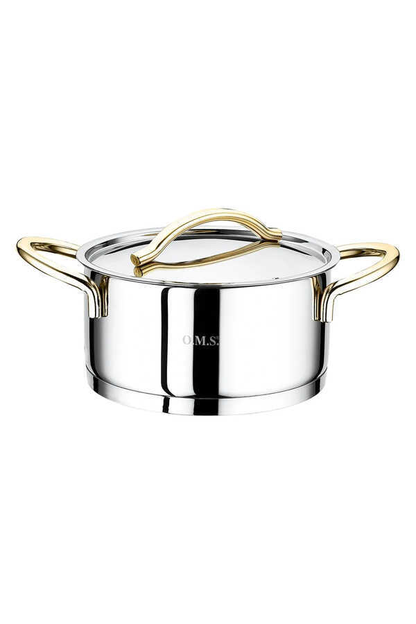 OMS Collection 1011 Silindir Tencere Seti Gold - 3