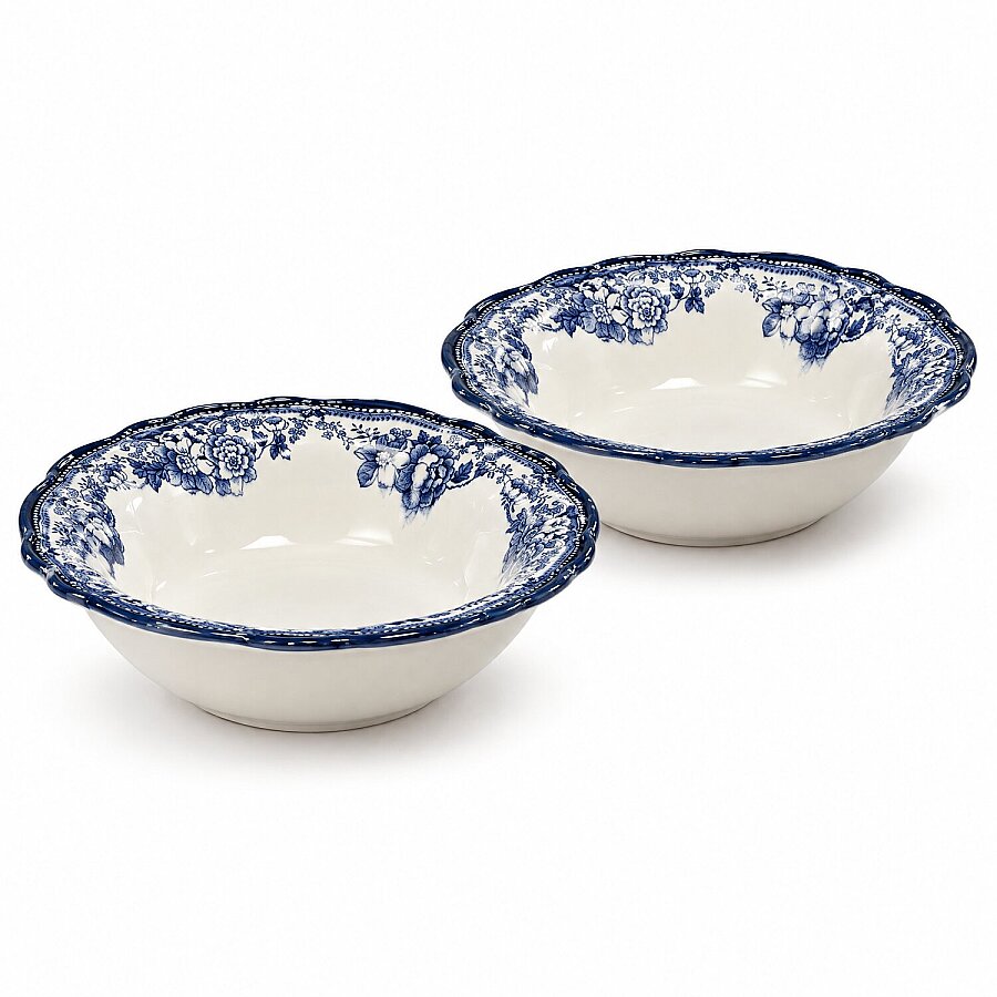 Porser 2'li Salata Kasesi 26 cm Mavi - 1
