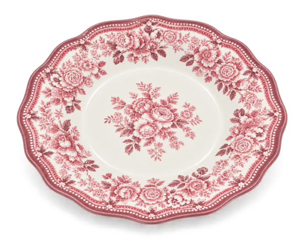 Porser Porselen Pembe 24 Parça 6 Kişilik Yemek Takımı - 6
